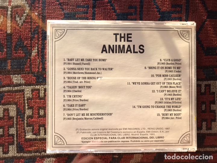 CDs de m&uacute;sica: The Animals - Foto 2