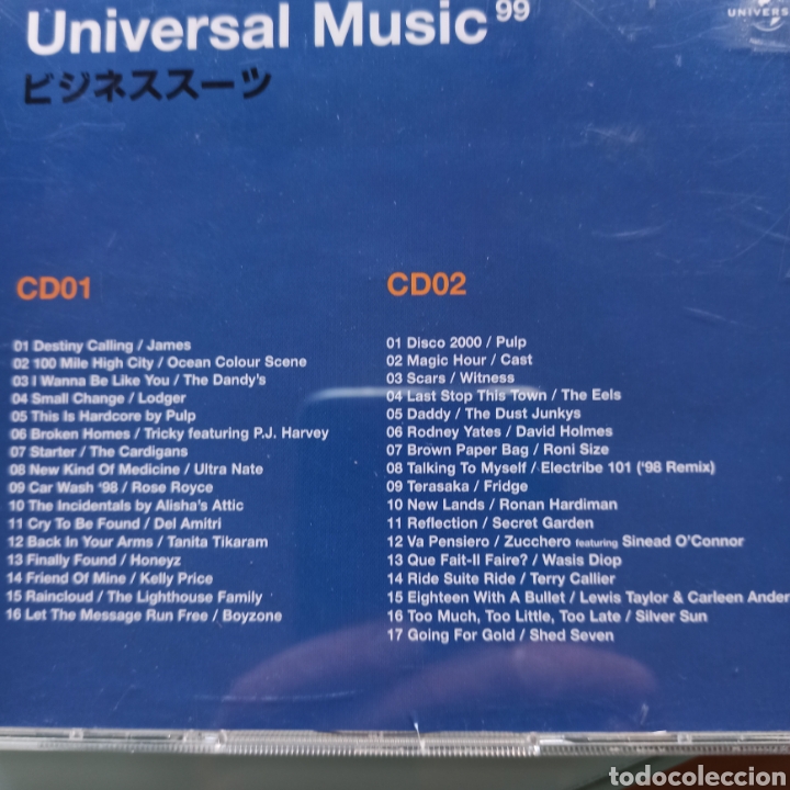 CDs de m&uacute;sica: Universal Music 99 Compilation (Doble CD) - Foto 2