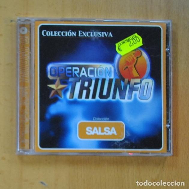 CDs de m&uacute;sica: VARIOS - OPERACION TRIUNFO SALSA - CD - Foto 1