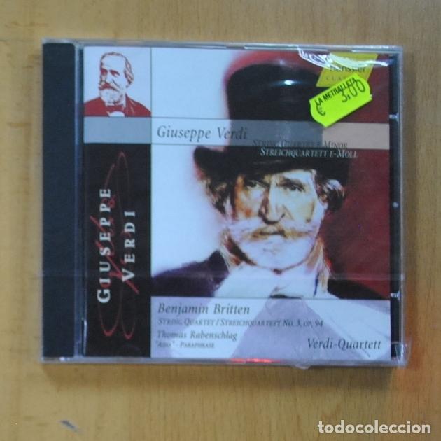 CDs de m&uacute;sica: BENJAMIN BRITTEN - GIUSEPPE VERDI - CD - Foto 1