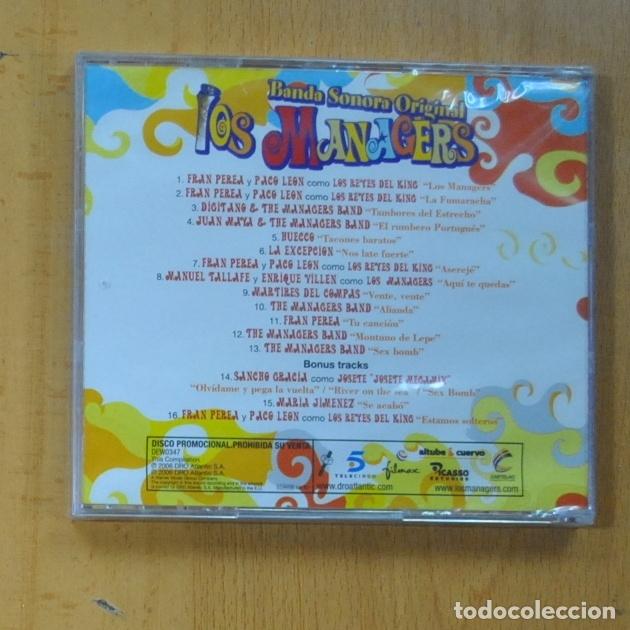 CDs de m&uacute;sica: VARIOS - LOS MANEGERS - CD - Foto 2