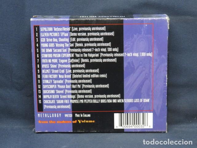 CDs de m&uacute;sica: VARIOS - METALLURGY - CD + LIBRO CON 192 PAG. - Foto 2