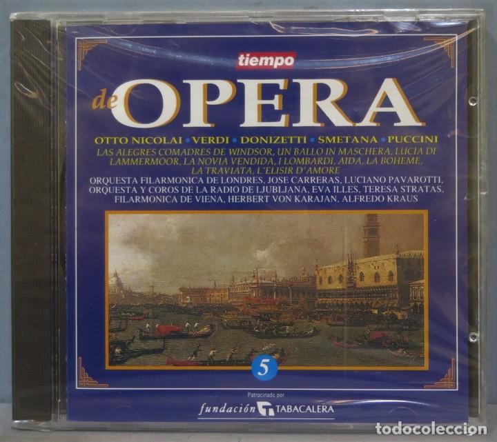 CDs de m&uacute;sica: CD. TIEMPO DE OPERA. 5. PRECINTADO - Foto 1