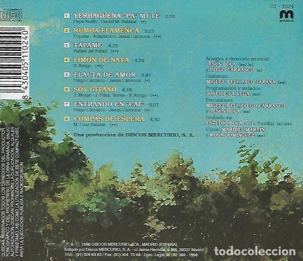CDs de m&uacute;sica: Flauta y Comp&aacute;s - Pueblo Gitano Vol 4 - Foto 2