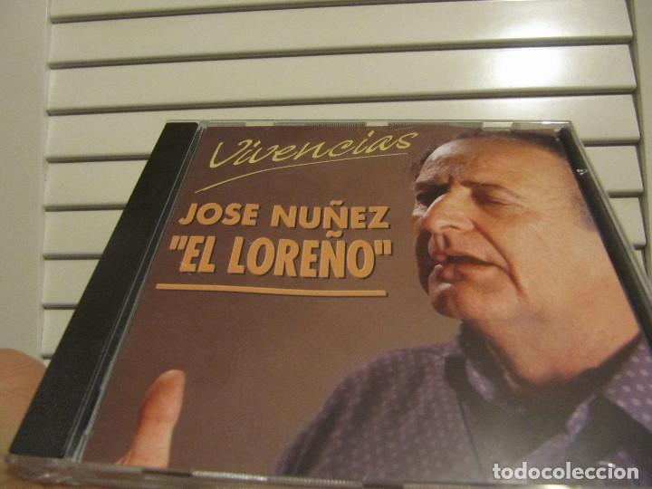 CDs de m&uacute;sica: JOSE NU&Ntilde;EZ EL LORE&Ntilde;O - VIVENCIAS - Foto 1