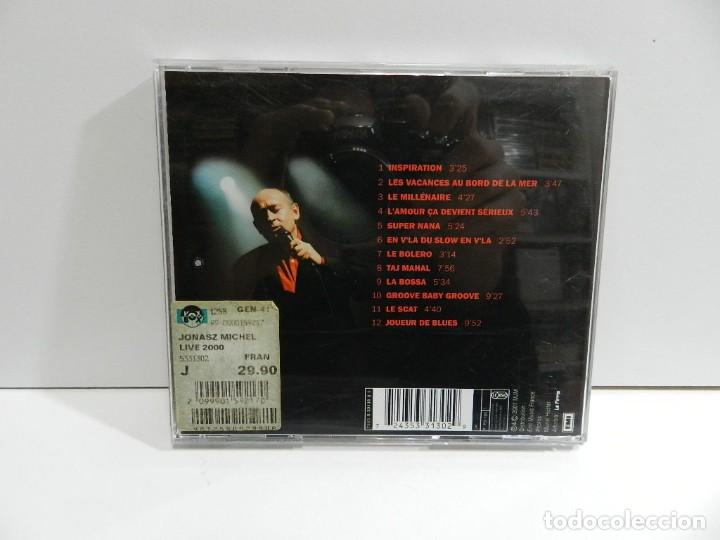 CDs de m&uacute;sica: DISCO CD. Michel Jonasz &lrm;&ndash; Olympia 2000. COMPACT DISC. - Foto 2