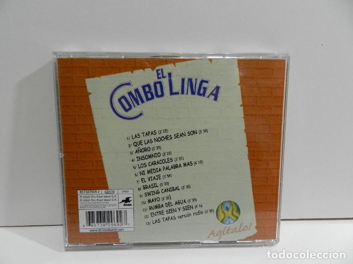 CDs de m&uacute;sica: DISCO CD. El Combo Linga &lrm;&ndash; Ag&iacute;talo. COMPACT DISC. - Foto 2