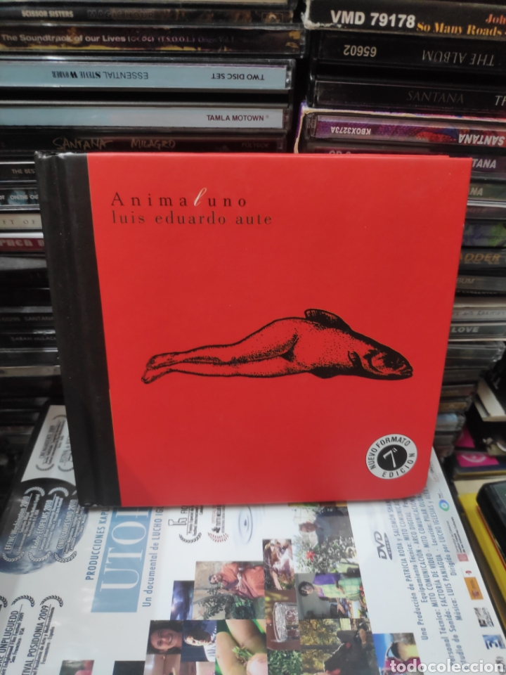 CDs de m&uacute;sica: Luis Eduardo Aute animal uno CD libro - Foto 1