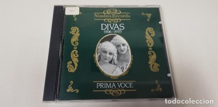 CDs de m&uacute;sica: C5- DIVAS 1906-1935 PRIMA VOCE -CD (DISCO NUEVO) - Foto 1