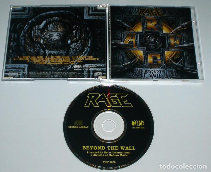 CDs de m&uacute;sica: CD RAGE - BEYOND THE WALL - Foto 2