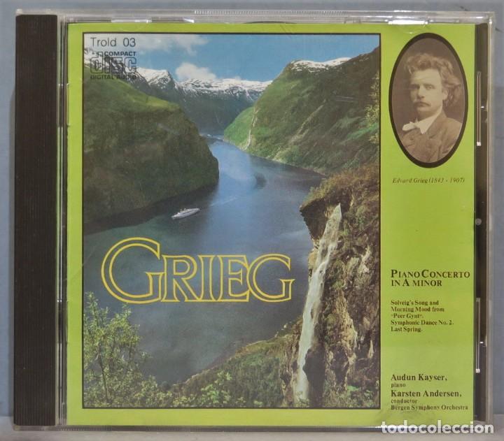 CD di Musica: CD. GRIEG. PIANO CONCERTO IN A MINOR