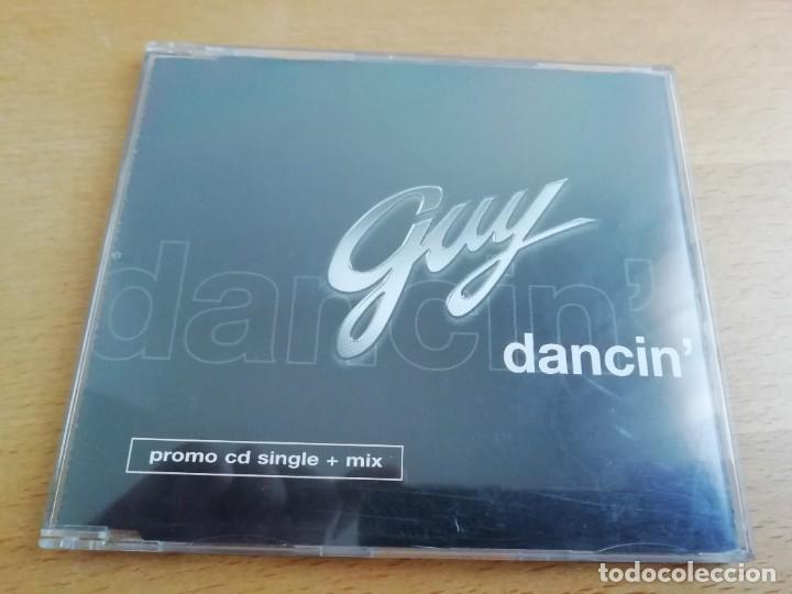 CDs de m&uacute;sica: RAR PROMO SINGLE CD. GUY. DANCIN. 2 TRACKS - Foto 1