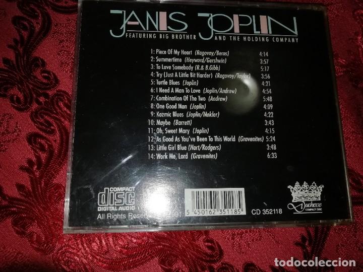CDs de m&uacute;sica: CD Janis Joplin featuring big brother - Foto 2