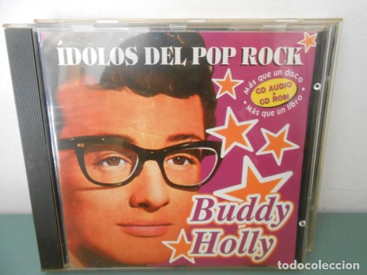 CDs de m&uacute;sica: BUDDY HOLLY - IDOLOS DEL POP ROCK - Foto 1