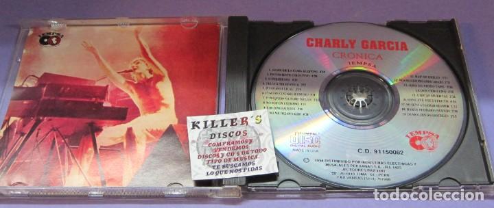CDs de m&uacute;sica: Charly Garc&iacute;a - Cr&oacute;nica - CD - Foto 3