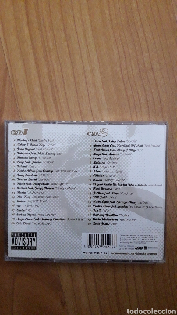 CDs de m&uacute;sica: DOBLE CD BLACK SUMMER - Foto 2