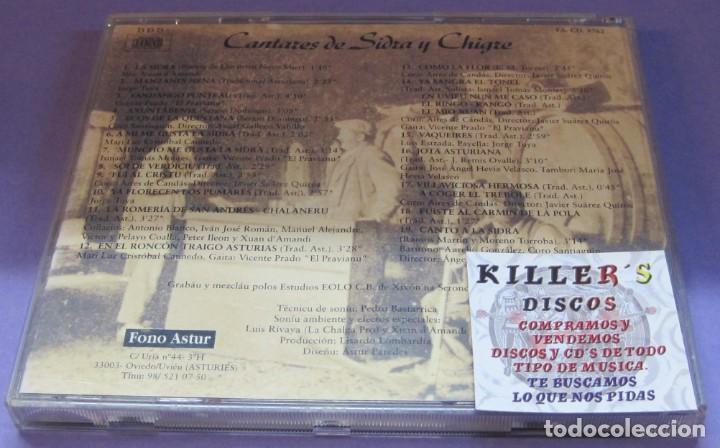 CDs de m&uacute;sica: Cantares de Sidra y Chigre - Restallu - CD - Foto 2