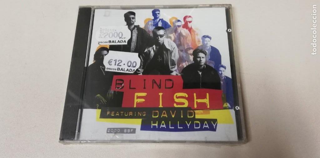 CDs de m&uacute;sica: C6- BLIND FISH FEATURING DAVID HALLYDAY 2000 BBF -CD PRECINTADO - Foto 1