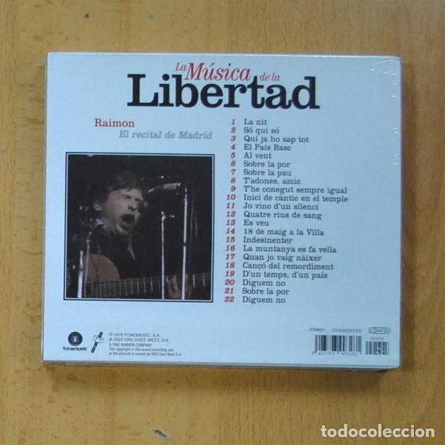 CDs de m&uacute;sica: RAIMON - EL RECITAL DE MADRID - CD - Foto 2