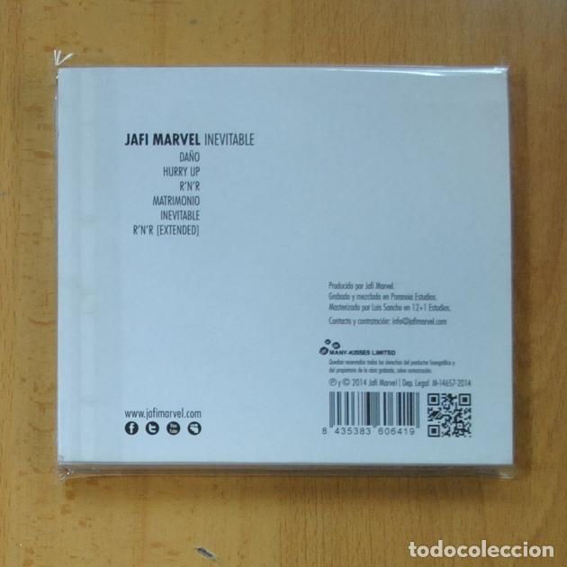 CDs de m&uacute;sica: JAFI MARVEL - INEVITABLE - CD - Foto 2