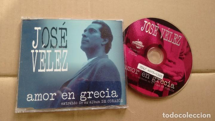 CDs de m&uacute;sica: CD-SINGLE ( PROMOCION) DE JOSE VELEZ - Foto 1