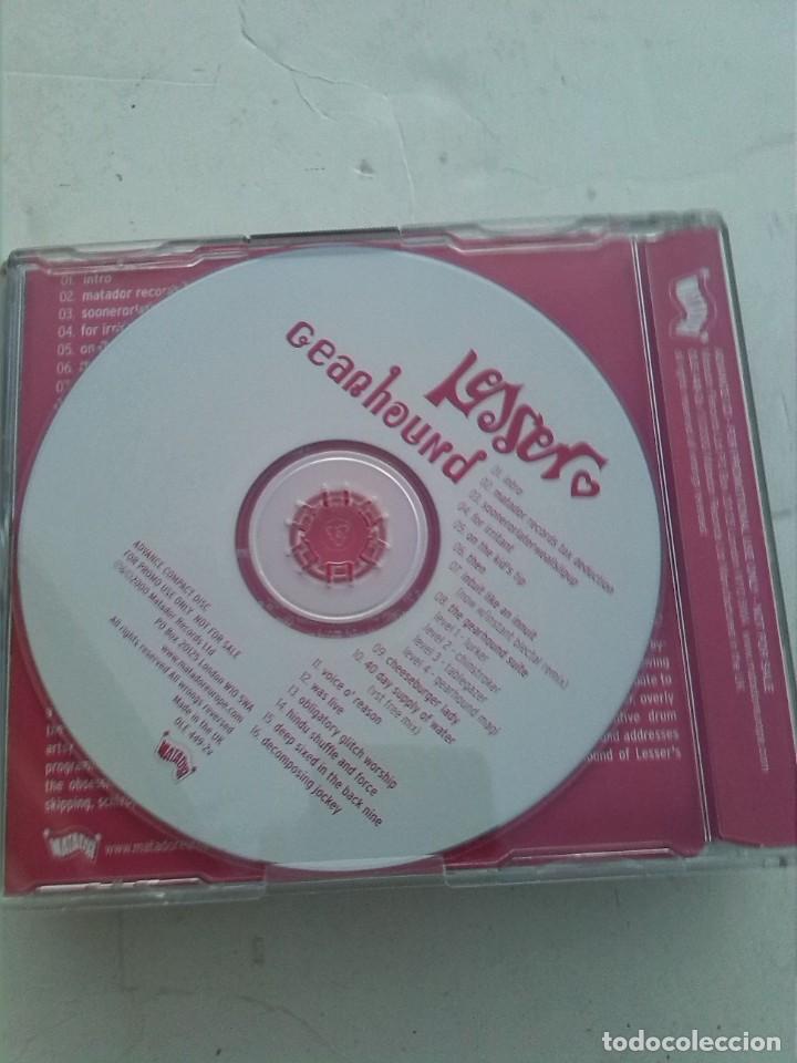 CDs de m&uacute;sica: LESSER - GEARHOUND CD PROMO ELECTRONICA EXPERIMENTAL - Foto 2