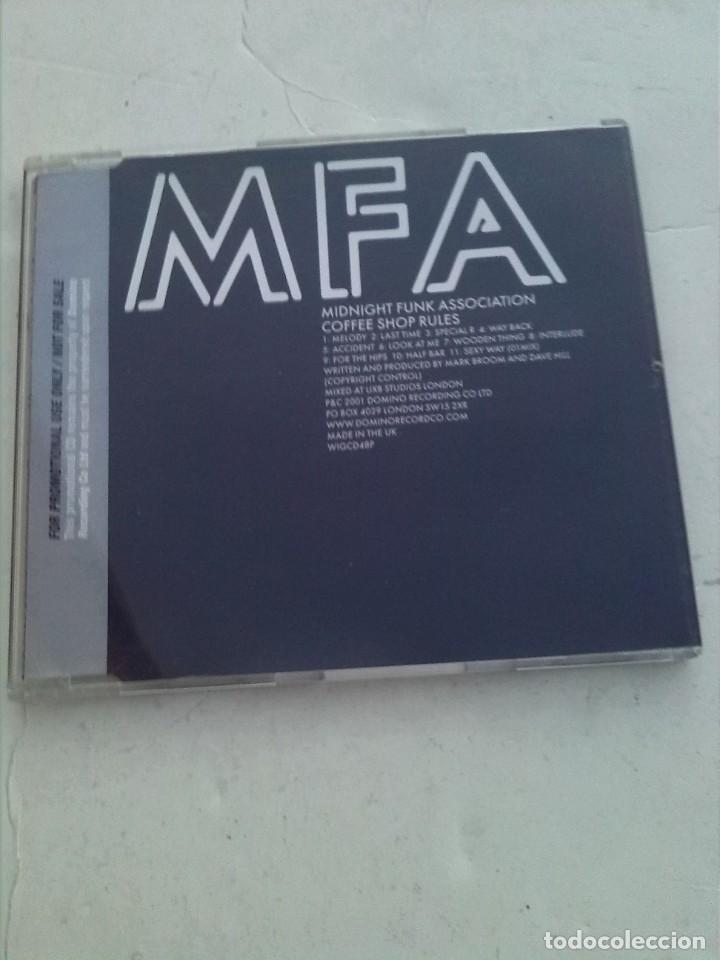 CDs de m&uacute;sica: MFA - COFFEE SHOP RULES CD PROMO ELECTRONIC - Foto 1