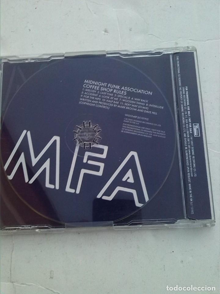 CDs de m&uacute;sica: MFA - COFFEE SHOP RULES CD PROMO ELECTRONIC - Foto 2
