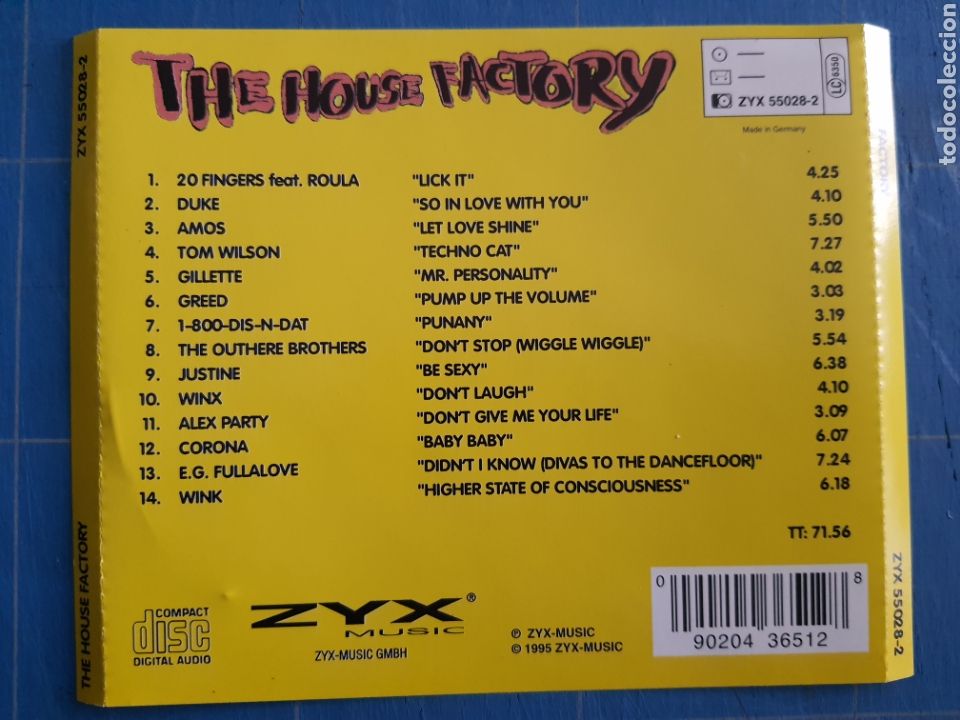 CDs de m&uacute;sica: Various - The House Factory (CD, Comp) - Foto 2