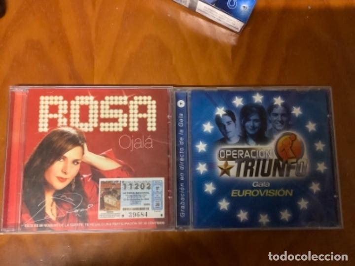 CDs de M&uacute;sica: CD OJALA DE LA CANTANTE ROSA Y GALA EUROVISION OPERACION TRIUNFO
