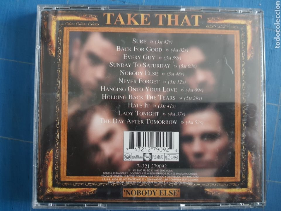 CDs de m&uacute;sica: Take That - Nobody Else (CD, Album) - Foto 2
