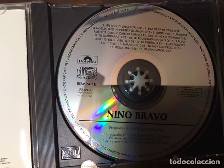 CDs de m&uacute;sica: Nino Bravo. Polydor - Foto 3