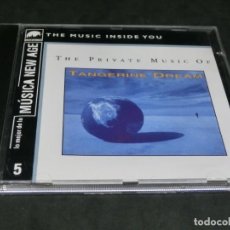 CDs de Música: CD - THE PRIVATE MUSIC OF TANGERINE DREAM - LO MEJOR DE LA MÚSICA NEW AGE 5 THE MUSIC INSIDE YOU. Lote 236265565
