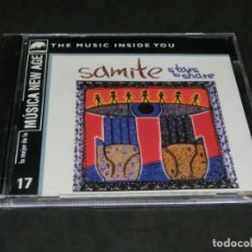 CDs de Música: CD - SAMITE - STARS TO SHARE - LO MEJOR DE LA MÚSICA NEW AGE 17 THE MUSIC INSIDE YOU. Lote 236268955