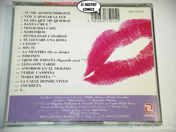 CDs de m&uacute;sica: Los Sabande&ntilde;os, Intimamente, CD Zafiro, 1991 - Foto 2