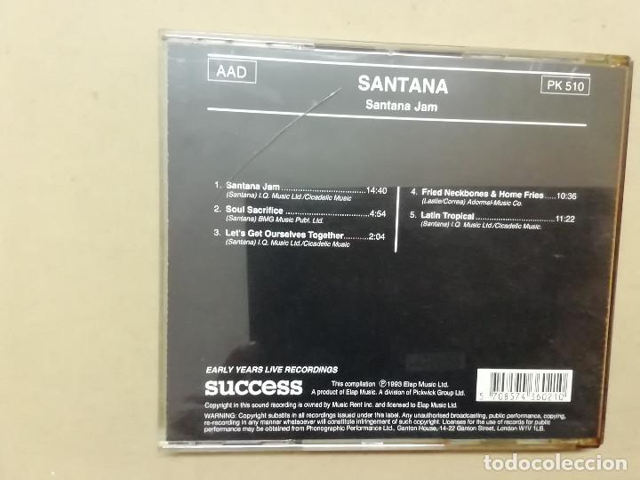 CDs de m&uacute;sica: SANTANA - SANTANA JAM - CD 465 - Foto 2