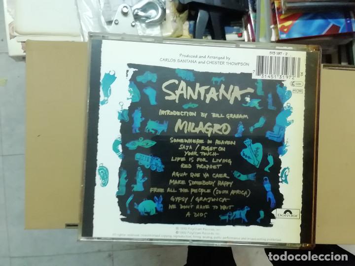 CDs de m&uacute;sica: SANTANA - MILAGRO - CD 466 - Foto 2