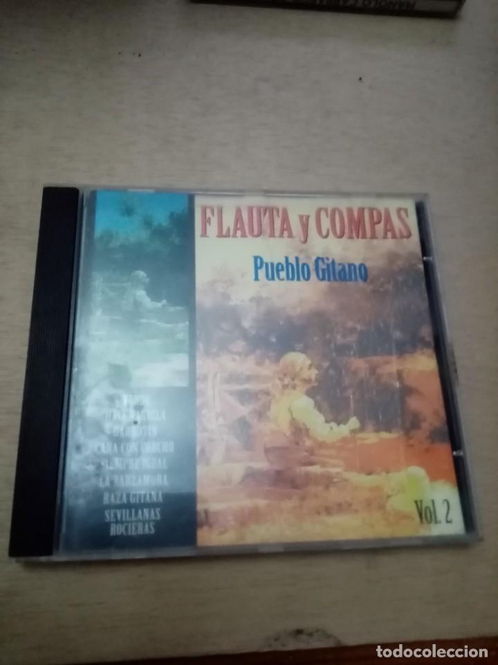 CDs de m&uacute;sica: FLAUTA Y COMPAS PUEBLO GITANO. VOL. 2. B11CD - Foto 1