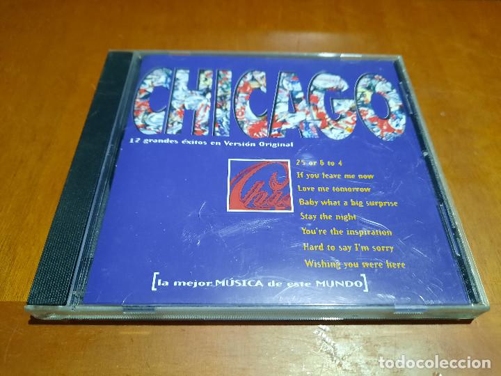 CDs de m&uacute;sica: CHICAGO. 12 GRANDES &Eacute;XITOS EN VERSI&Oacute;N ORIGINAL. CD EN BUEN ESTADO. - Foto 1