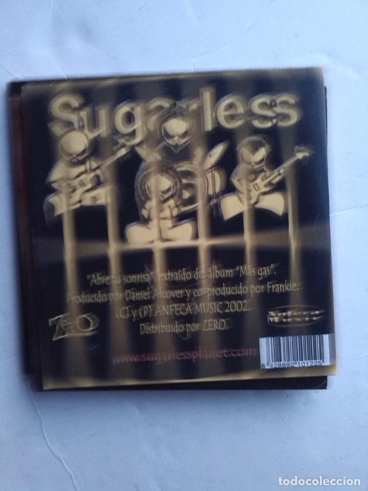 CDs de m&uacute;sica: SUGARLESS ABRE TU SONRISA CD SINGLE NU METAL - Foto 2