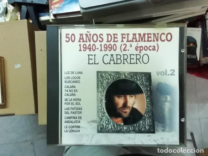 CDs de m&uacute;sica: El Cabrero &lrm;- 50 A&ntilde;os De Flamenco 1940-1990 (2&ordf; &Eacute;poca) vol. 2 - CD