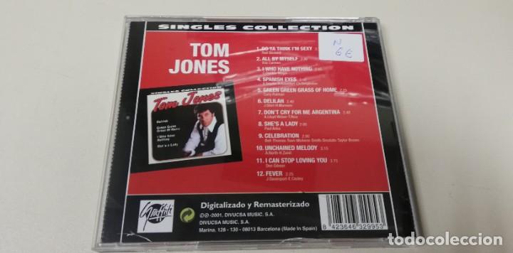 CDs de m&uacute;sica: C7- TOM JONES SINGLES COLLECTION -CD (DISCO NUEVO) - Foto 2