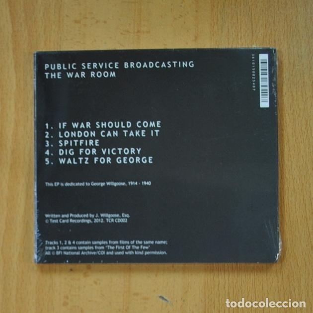 CDs de m&uacute;sica: PUBLIC SERVICE BROADCASTING - THE WAR ROOM - CD - Foto 2