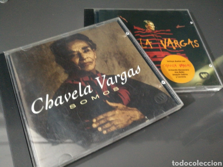 CDs de m&uacute;sica: Chavela Vargas 2 CDs ( Duetos + Somos) - Foto 1