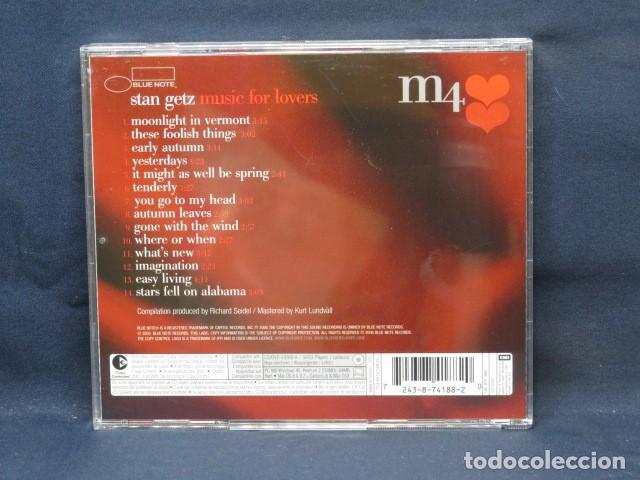 CDs de m&uacute;sica: STAN GETZ - MUSIC FOR LOVERS - CD - Foto 2