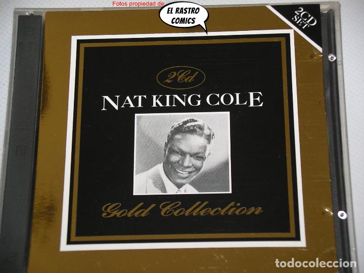 CDs de m&uacute;sica: Nat King Cole, Gold Collection, doble, 2 CD - Foto 1