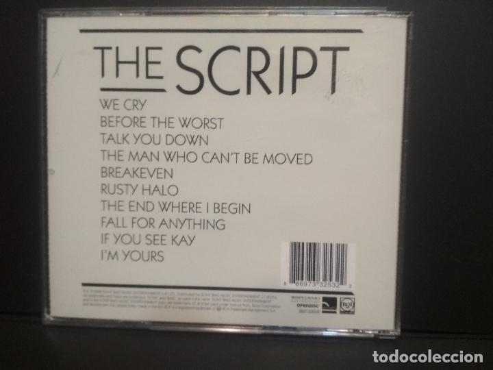 CDs de m&uacute;sica: THE SCRIPT - THE SCRIPT - CD ALBUM 2008 SONY PEPETO - Foto 2