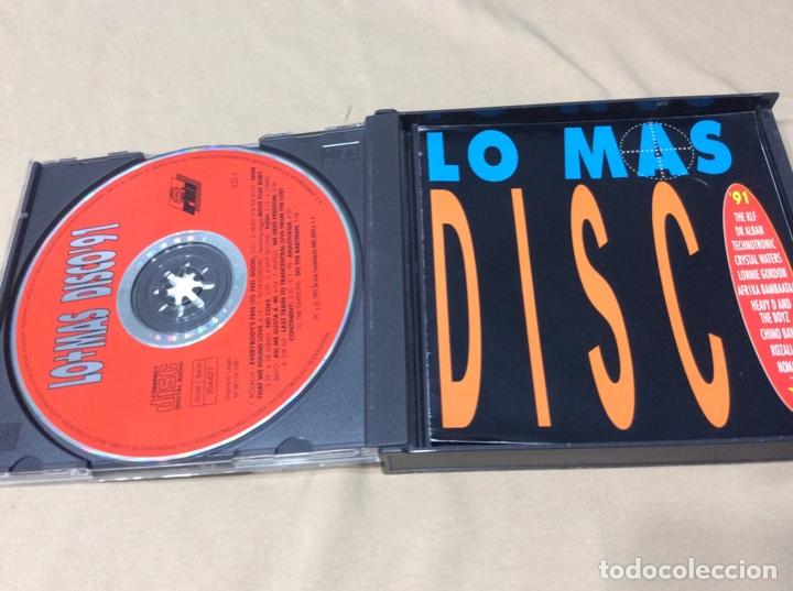 CDs de m&uacute;sica: Lo Mas Disco 91 2CD ARIOLA 1991 - Foto 4
