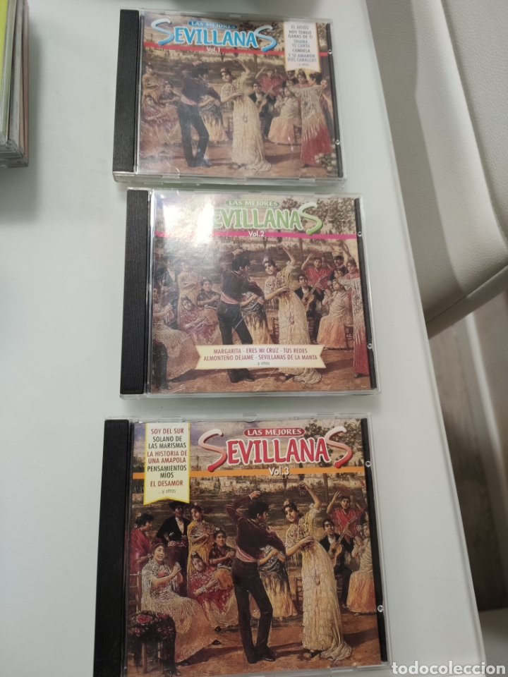 Music CDs: 3 CDs. Las mejores sevillanas