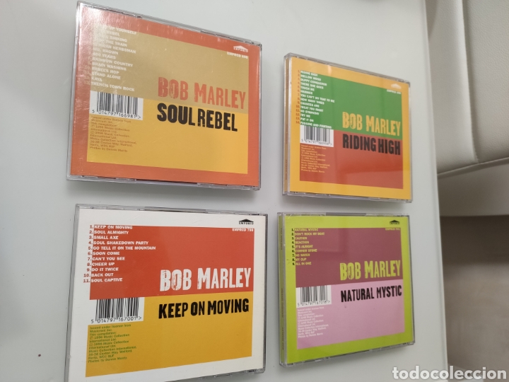 CDs de m&uacute;sica: 4 CDs de BOB MARLEY con cajas y caratulas - Foto 2